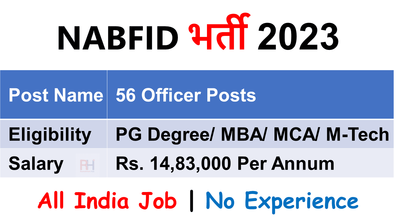 NABFID Recruitment 2023